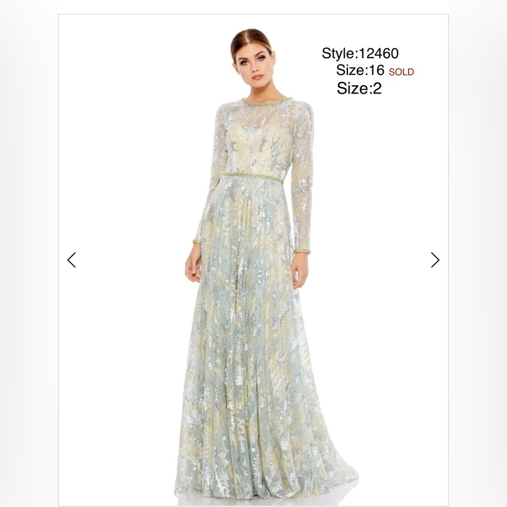 Mac Duggal gown